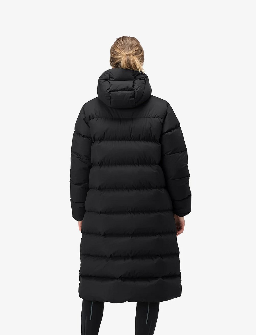 Norrøna - oslo down750 Coat W's - pūkinės striukės - caviar black - 3