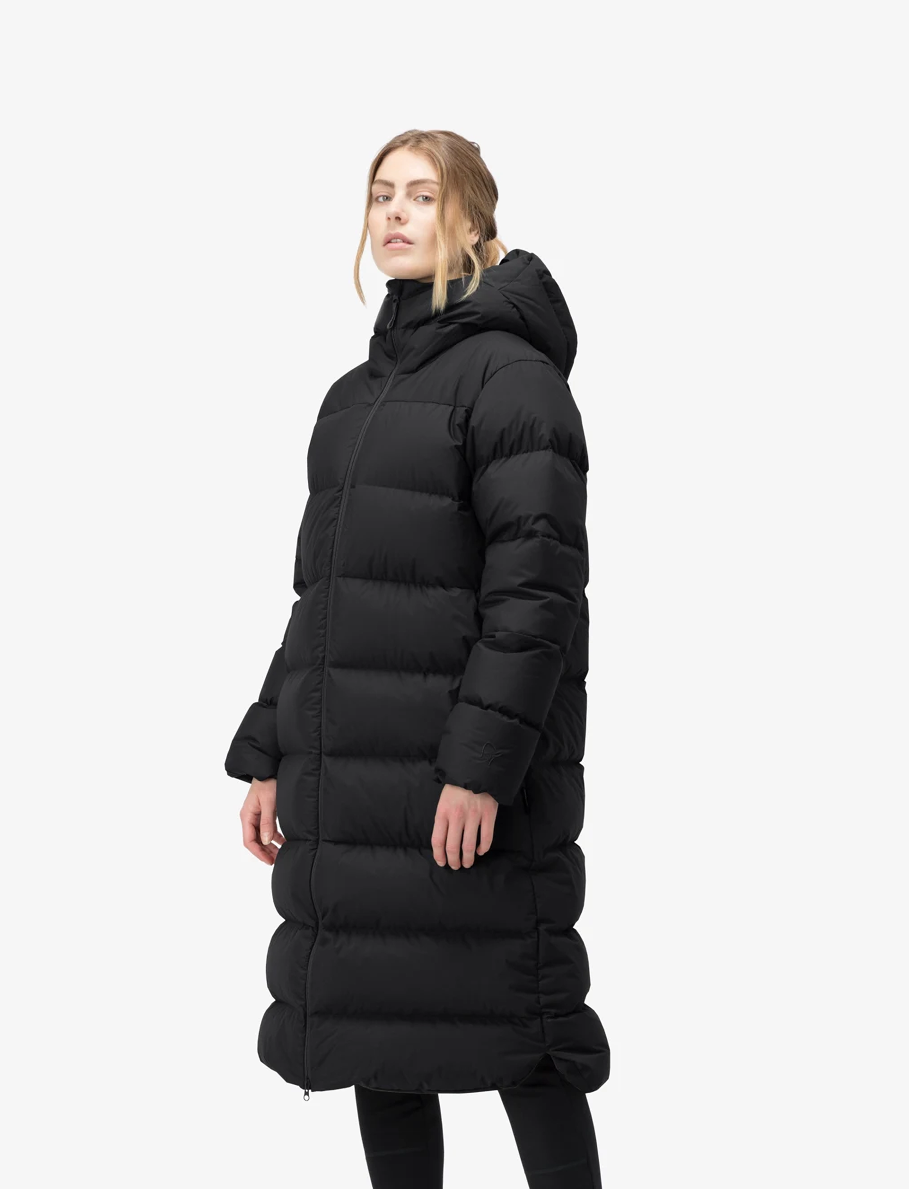 Norrøna - oslo down750 Coat W's - pūkinės striukės - caviar black - 4