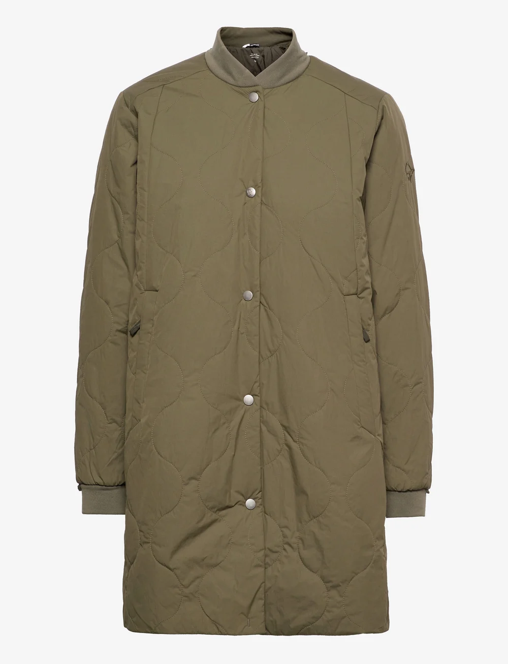 Norrøna - oslo thermo100 Coat W's - down jackets - olive night - 1