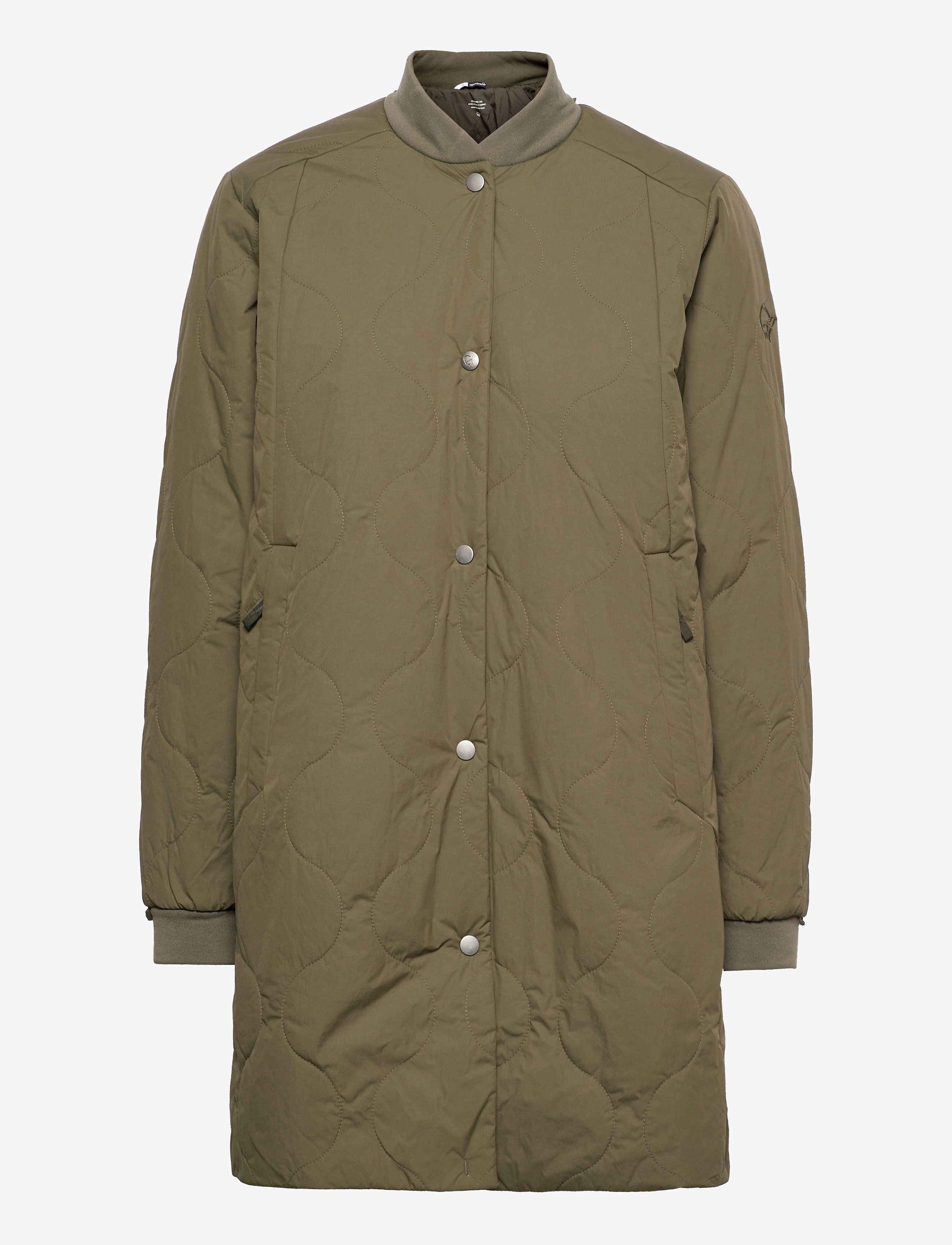 Norrøna - oslo thermo100 Coat W's - gewatteerde jassen - olive night - 1