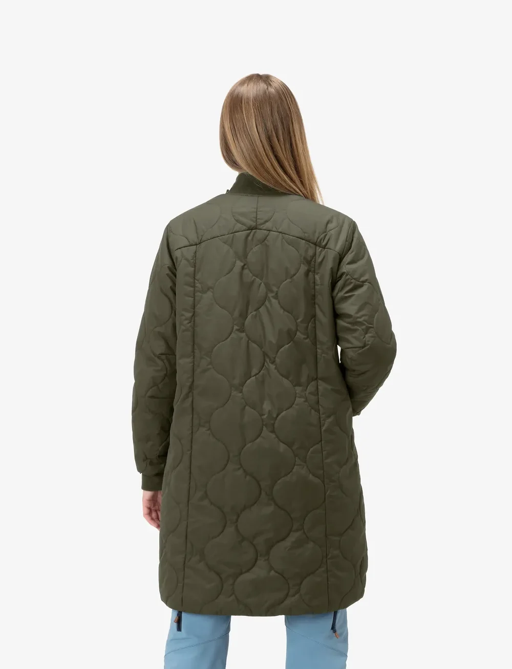 Norrøna - oslo thermo100 Coat W's - down jackets - olive night - 3