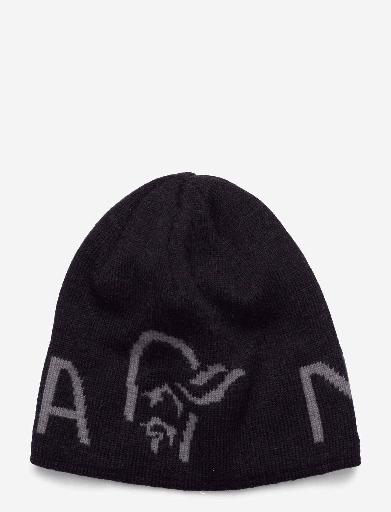 Norrøna - /29 mid merinoUll logo Beanie - caviar melange - 0