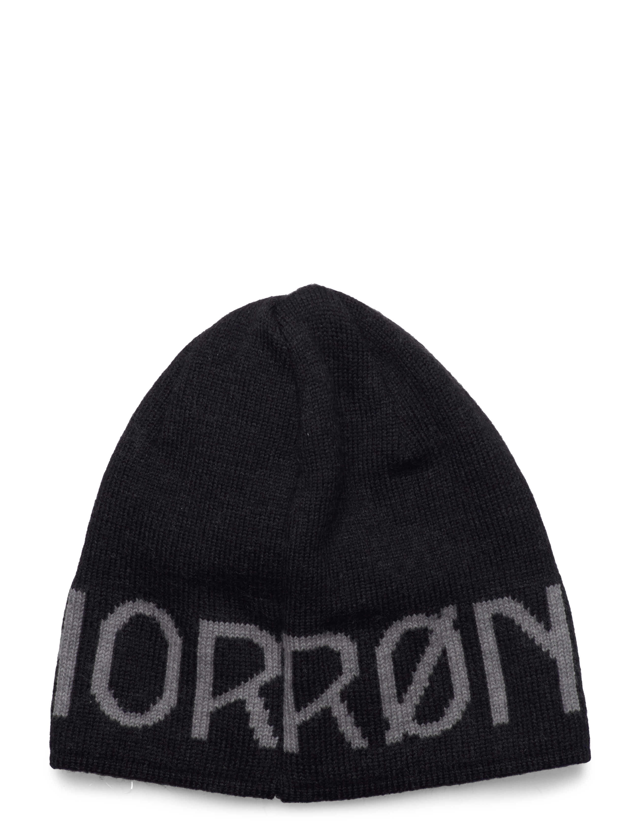 Norrøna - /29 mid merinoUll logo Beanie - caviar melange - 1