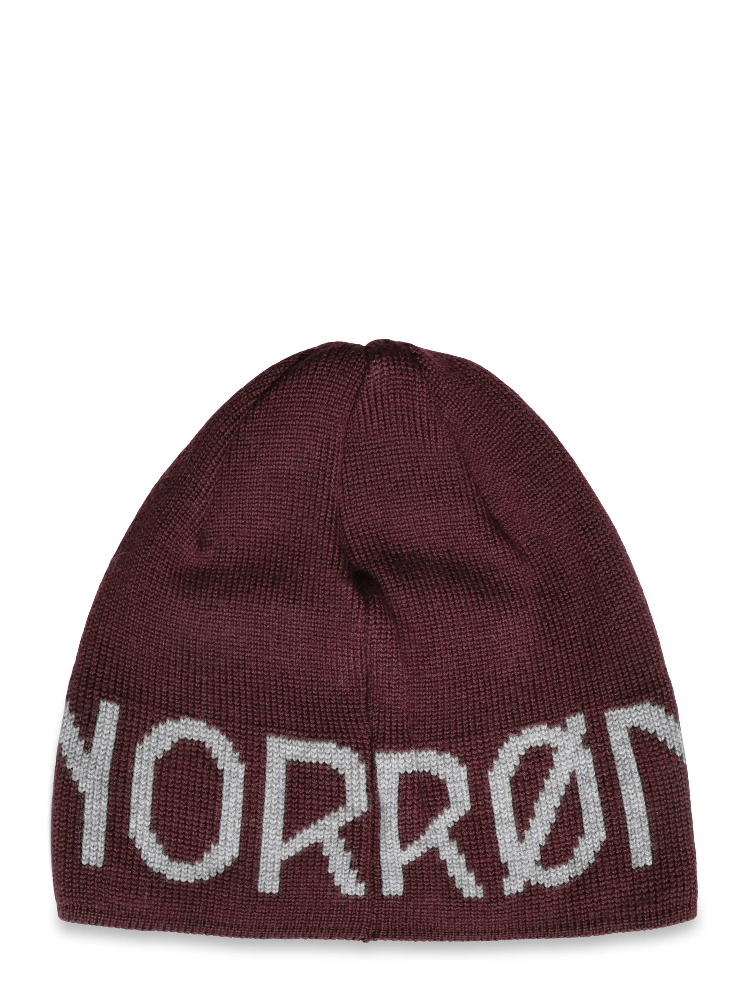 Norrøna /29 mid merinoUll logo Beanie - Vis alt - PORT / burgundy