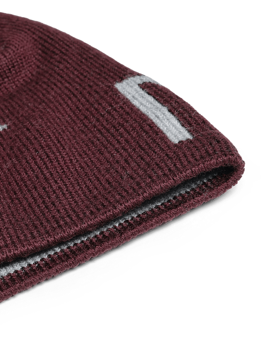 Norrøna - /29 mid merinoUll logo Beanie - mützen - port - 2
