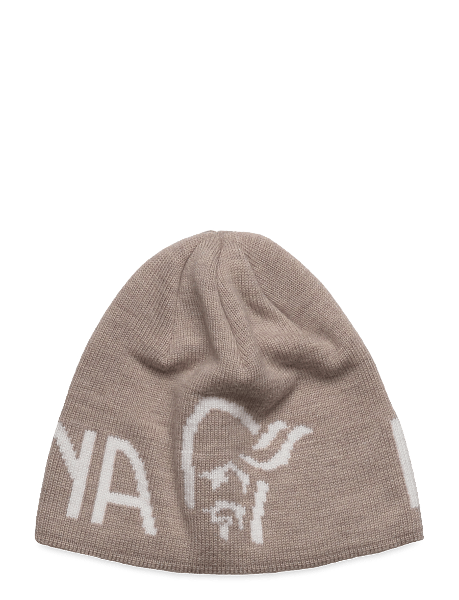 Norrøna - /29 mid merinoUll logo Beanie - mützen - pure cashmere - 0
