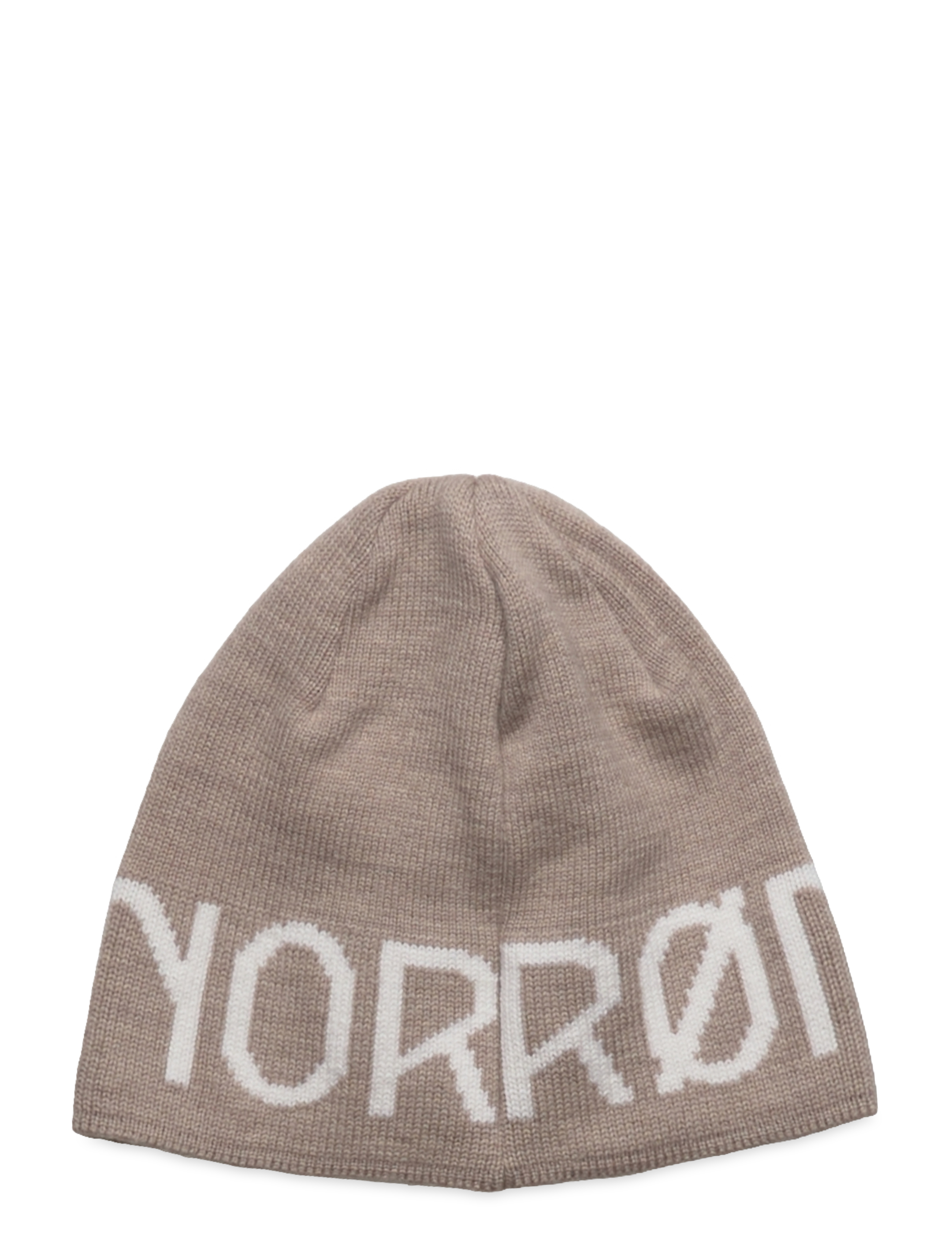 Norrøna - /29 mid merinoUll logo Beanie - pure cashmere - 1