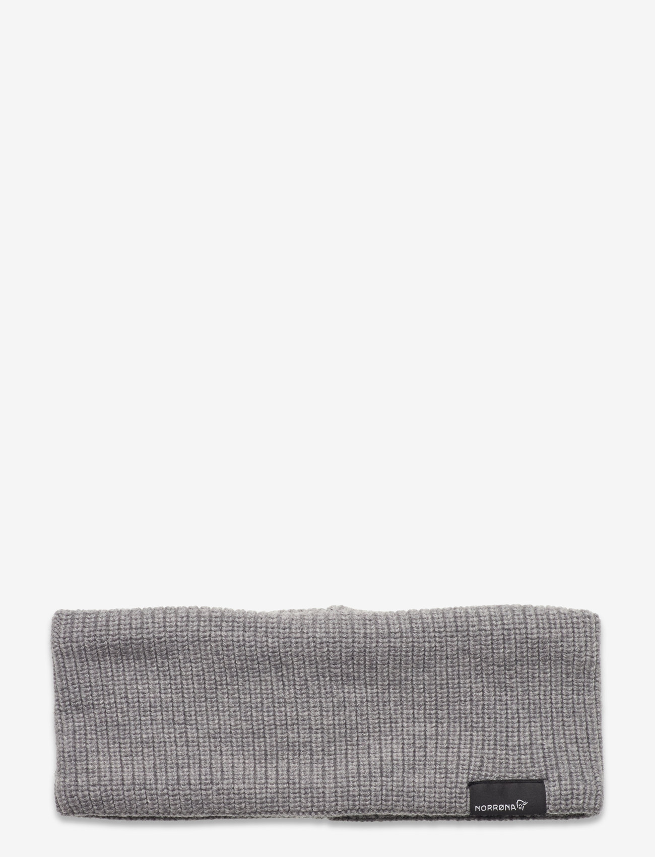 Norrøna - /29 heavy merinoUll Headband - pandebånd - grey melange - 0