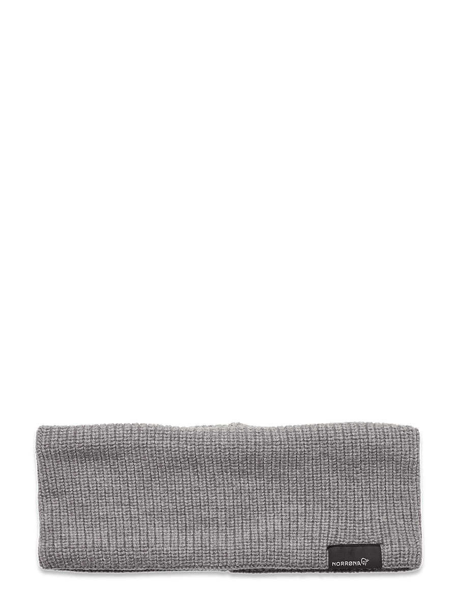 Norrøna - /29 heavy merinoUll Headband - pannband - grey melange - 0