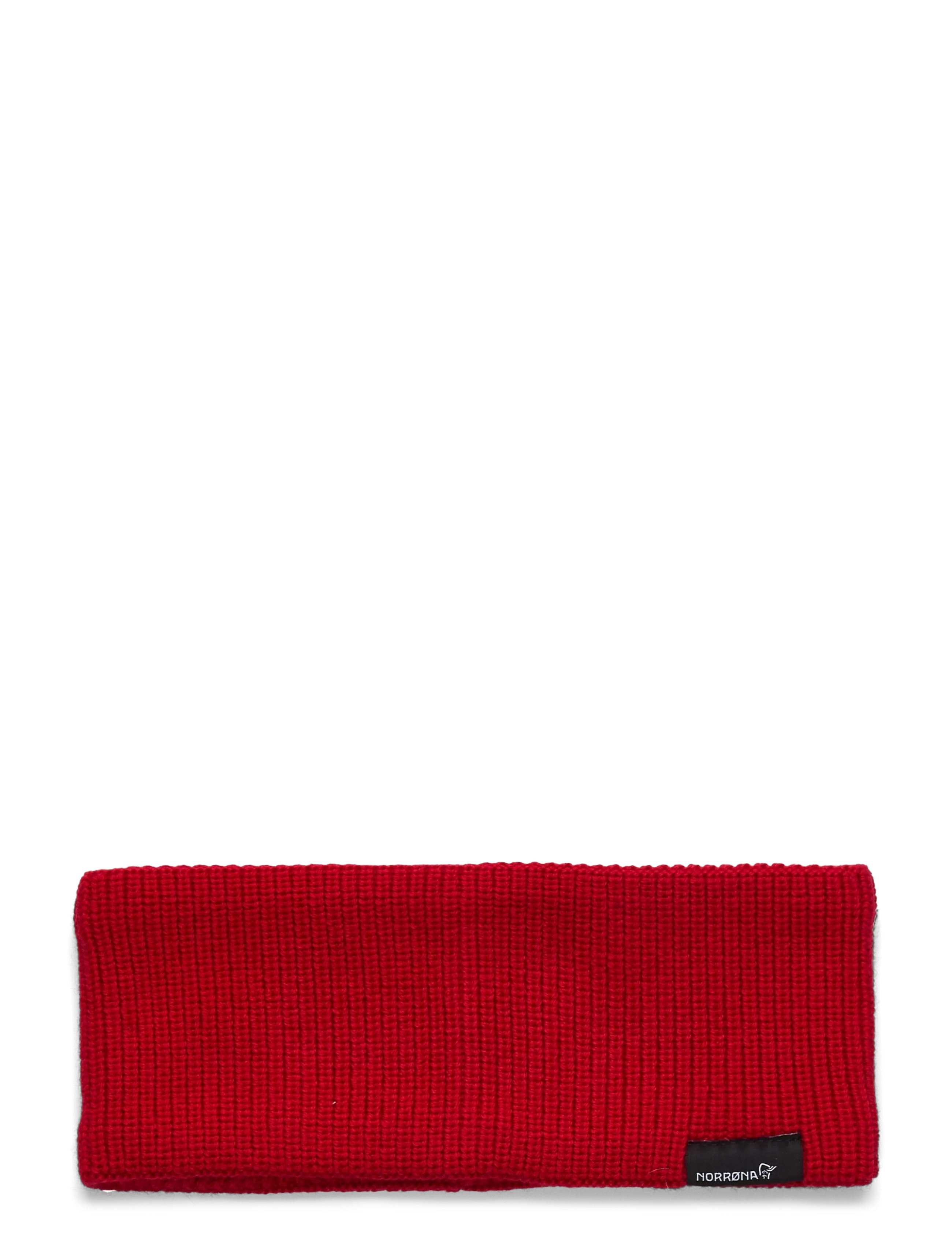 Norrøna /29 Heavy Merinoull Headband, One Size, Red, Hovedbeklædning > Pandebånd, Dame