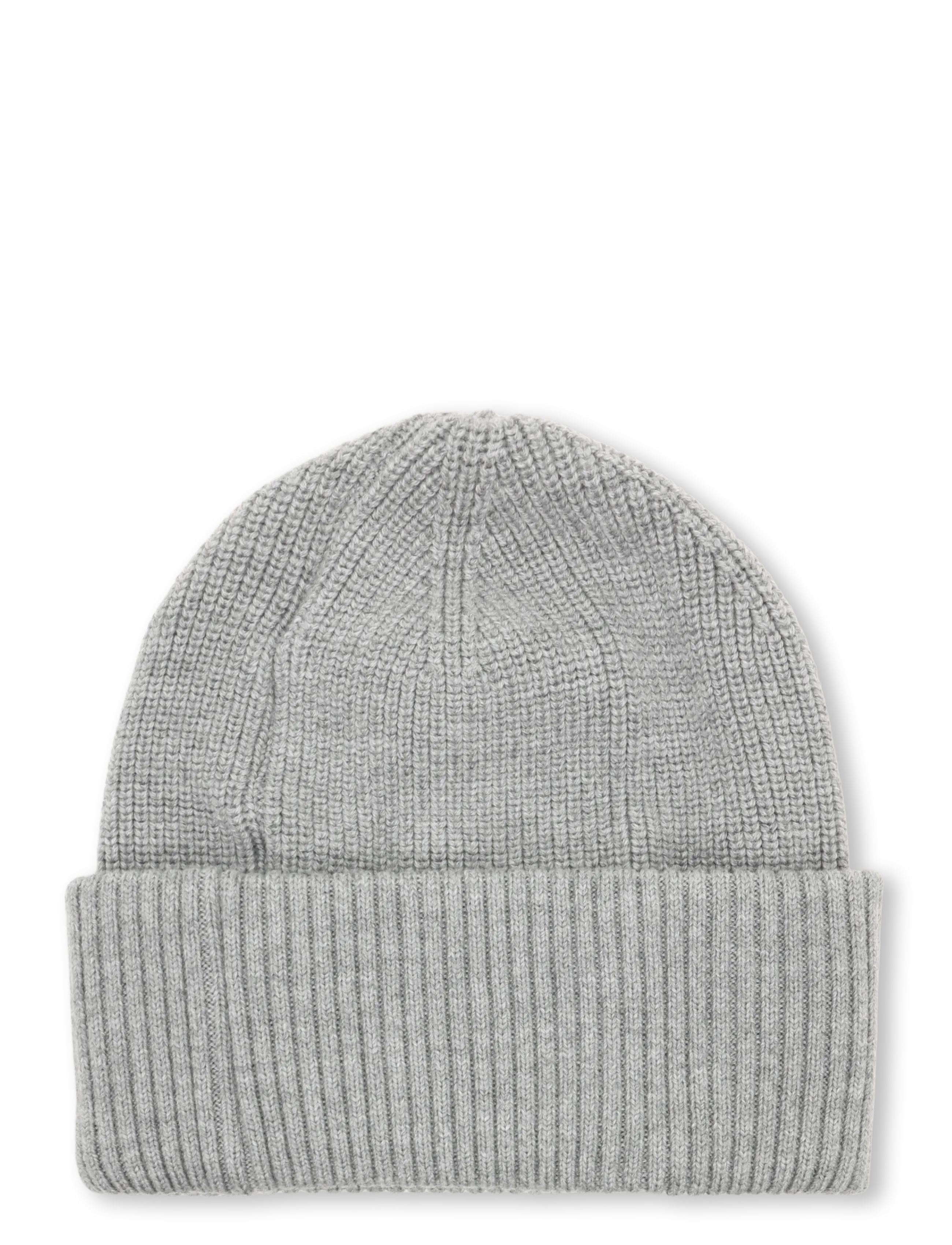 Norrøna - /29 heavy merinoUll contrast Beanie - adītas cepures - grey melange - 2