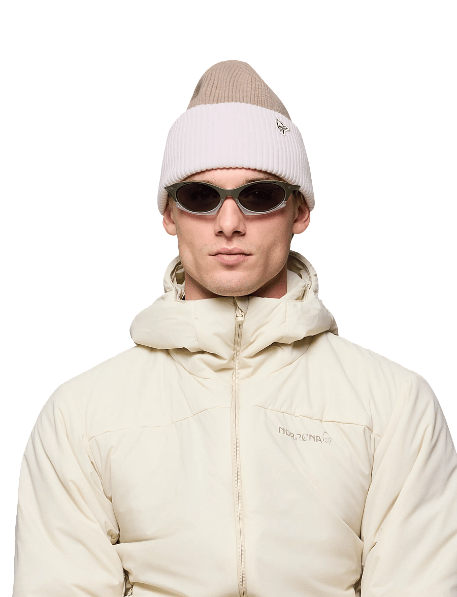Norrøna - /29 heavy merinoUll contrast Beanie - mützen - pure cashmere - 2