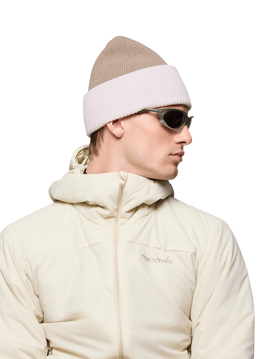Norrøna - /29 heavy merinoUll contrast Beanie - mützen - pure cashmere - 3