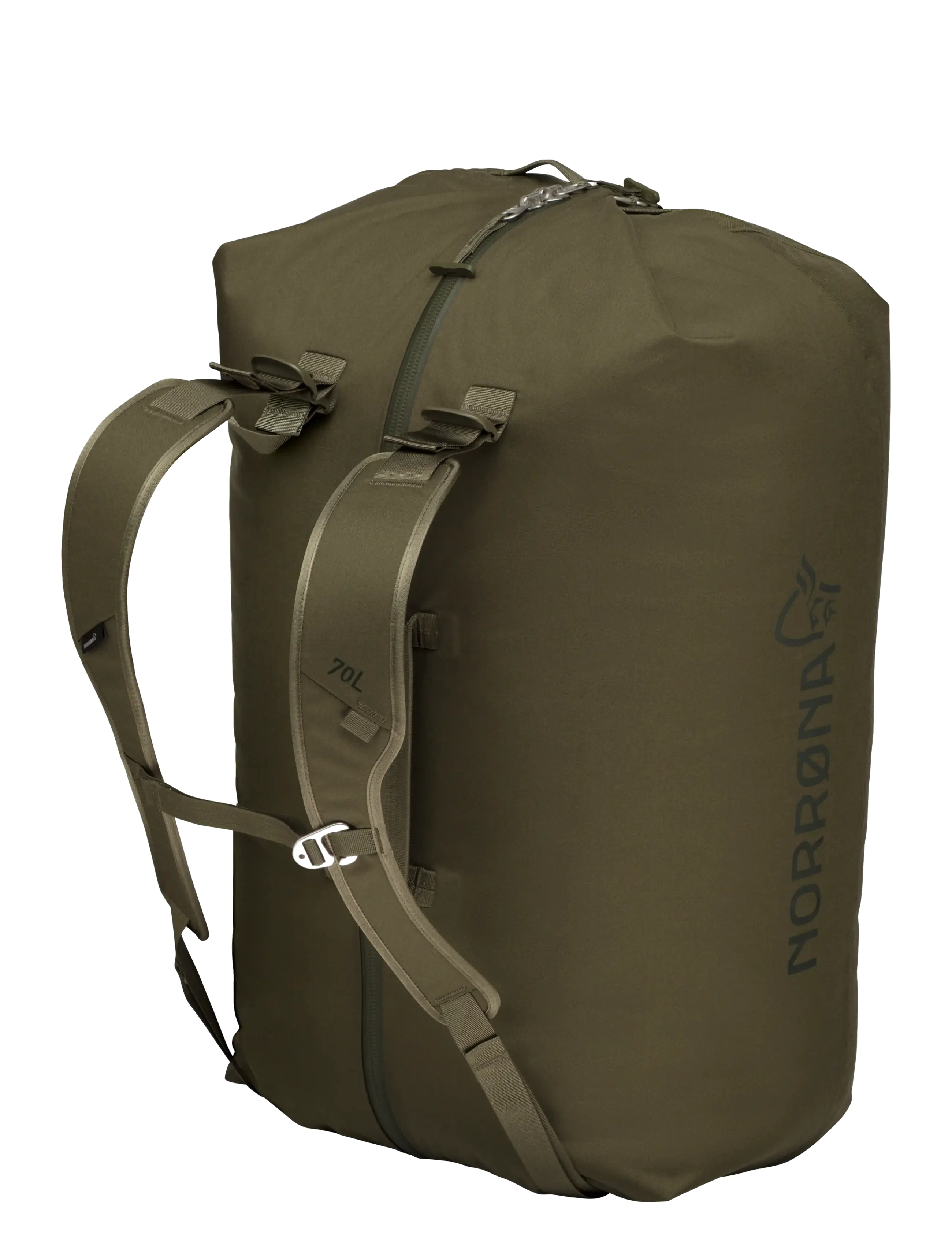 Norrøna - Norrøna 70L Duffel Bag - olive night - 1