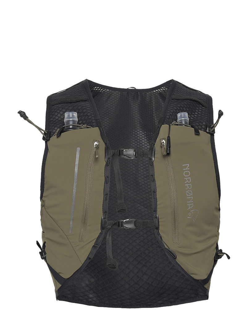 Norrøna - senja econyl70 7L Pack - laufausrüstung - olive night - 0