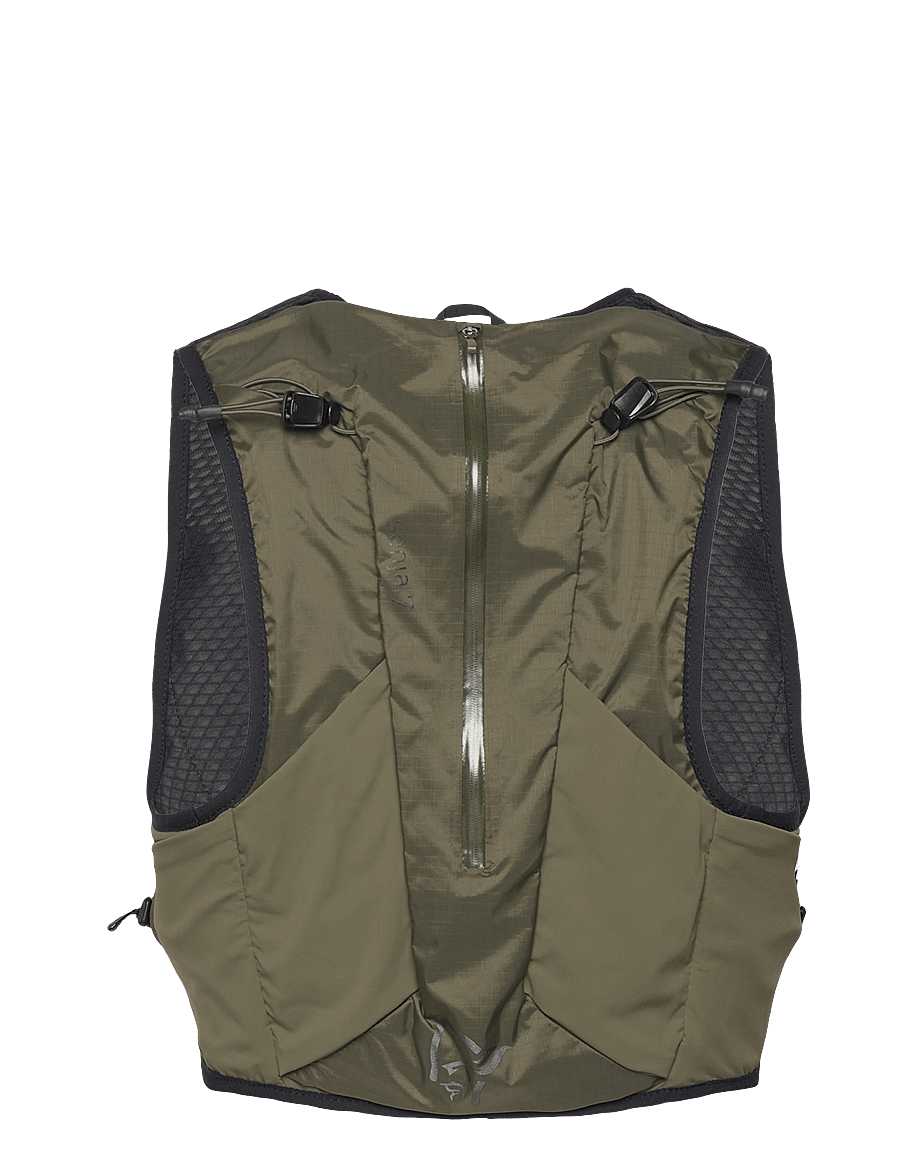 Norrøna - senja econyl70 7L Pack - løbeudstyr - olive night - 1