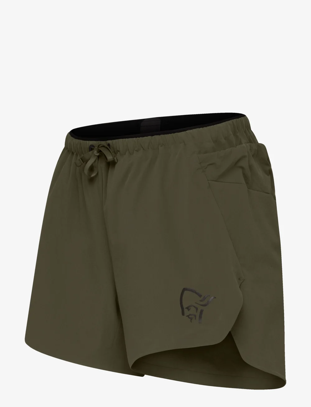 Norrøna - senja flex1 4" Shorts W's - trainingsshorts - olive night - 1