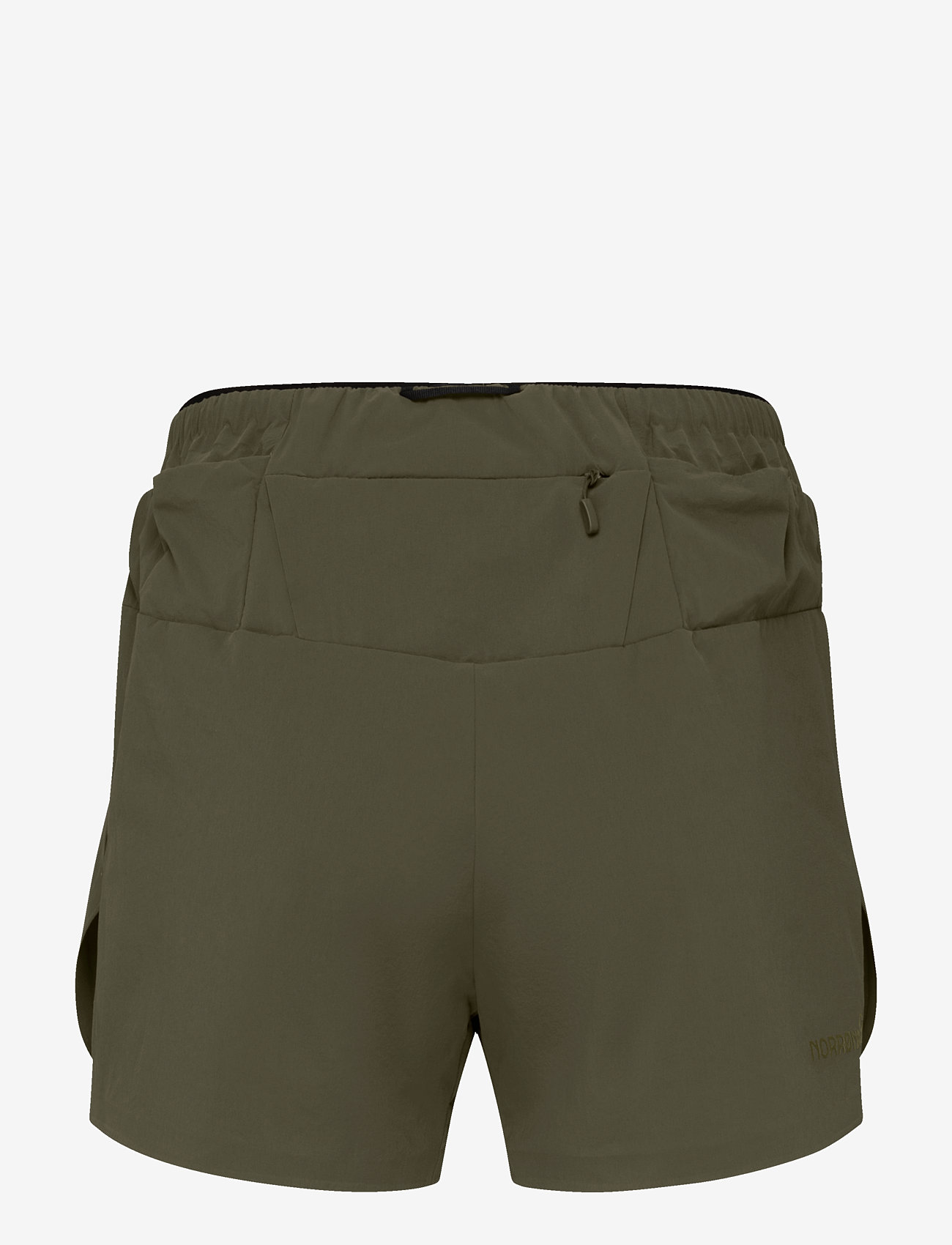 Norrøna - senja flex1 4" Shorts W's - chaussures de course - olive night - 2