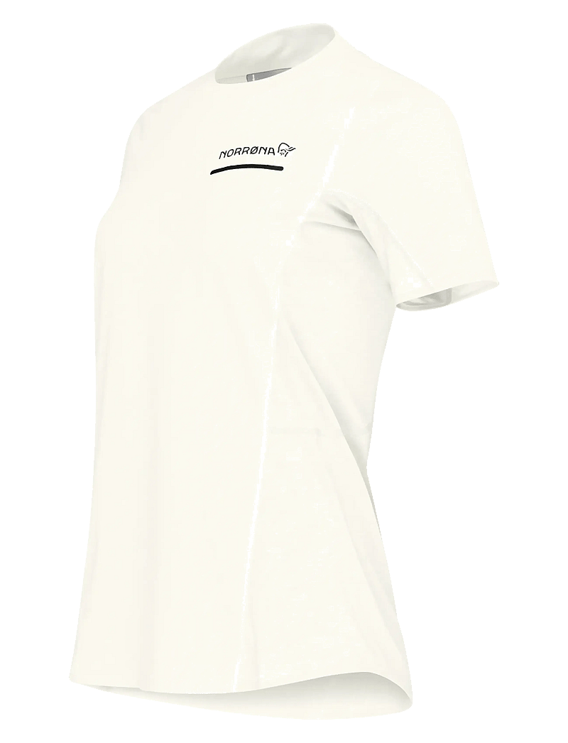 Norrøna - senja equaliser lightweight T-shirt W's - t-shirts - snow white - 3