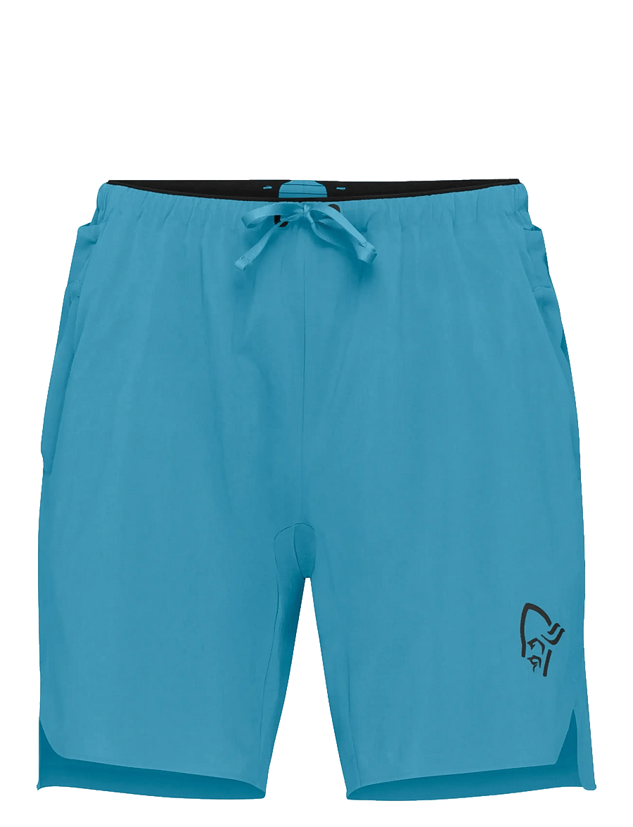 Norrøna - senja flex1 8" Shorts W's - lauko šortai - brittany blue - 1