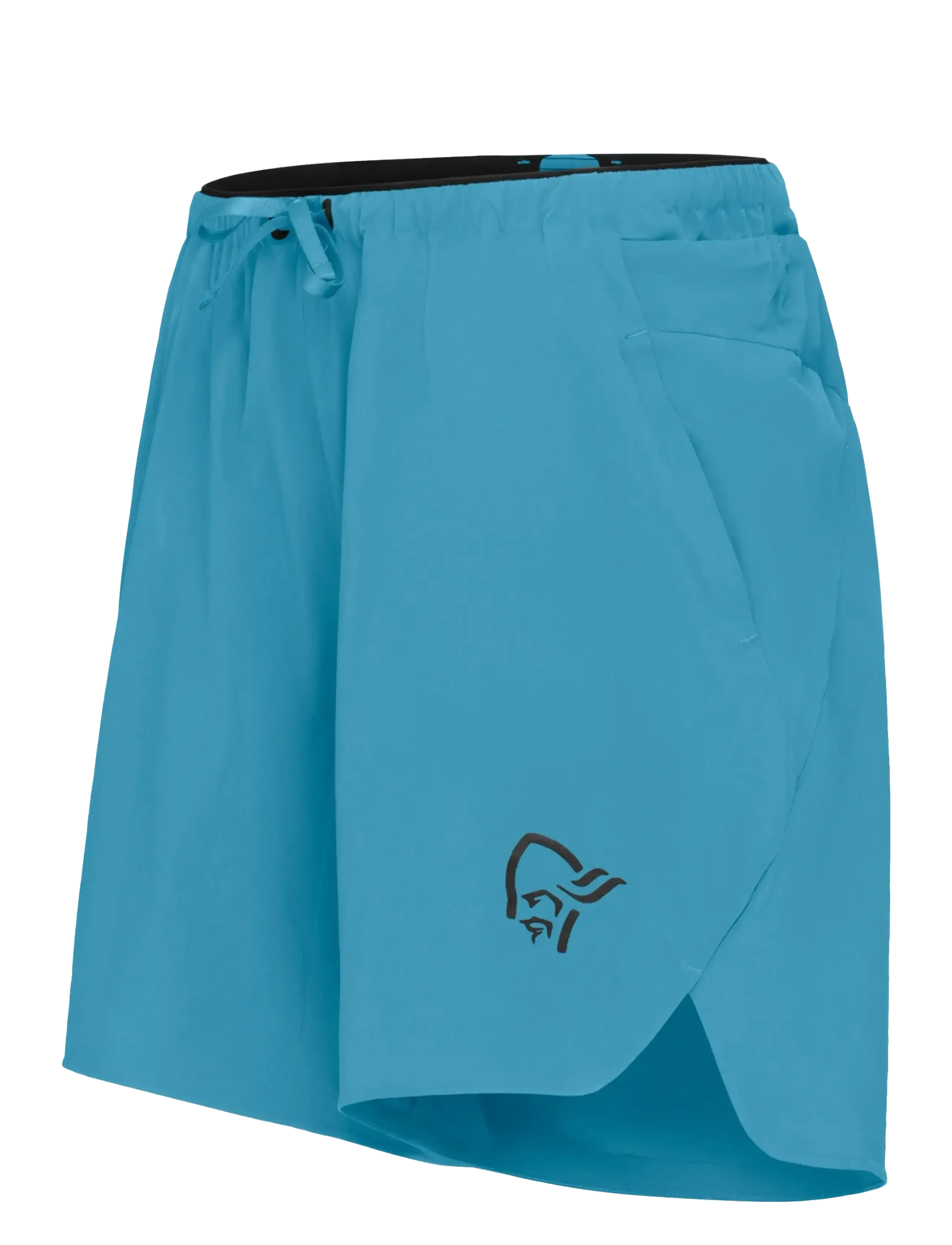 Norrøna - senja flex1 8" Shorts W's - lauko šortai - brittany blue - 2