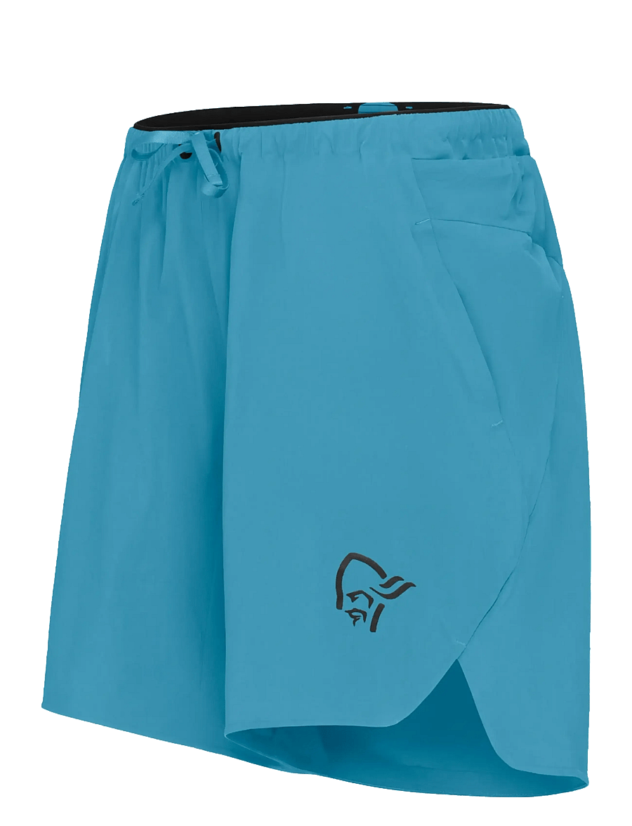 Norrøna - senja flex1 8" Shorts W's - lauko šortai - brittany blue - 2