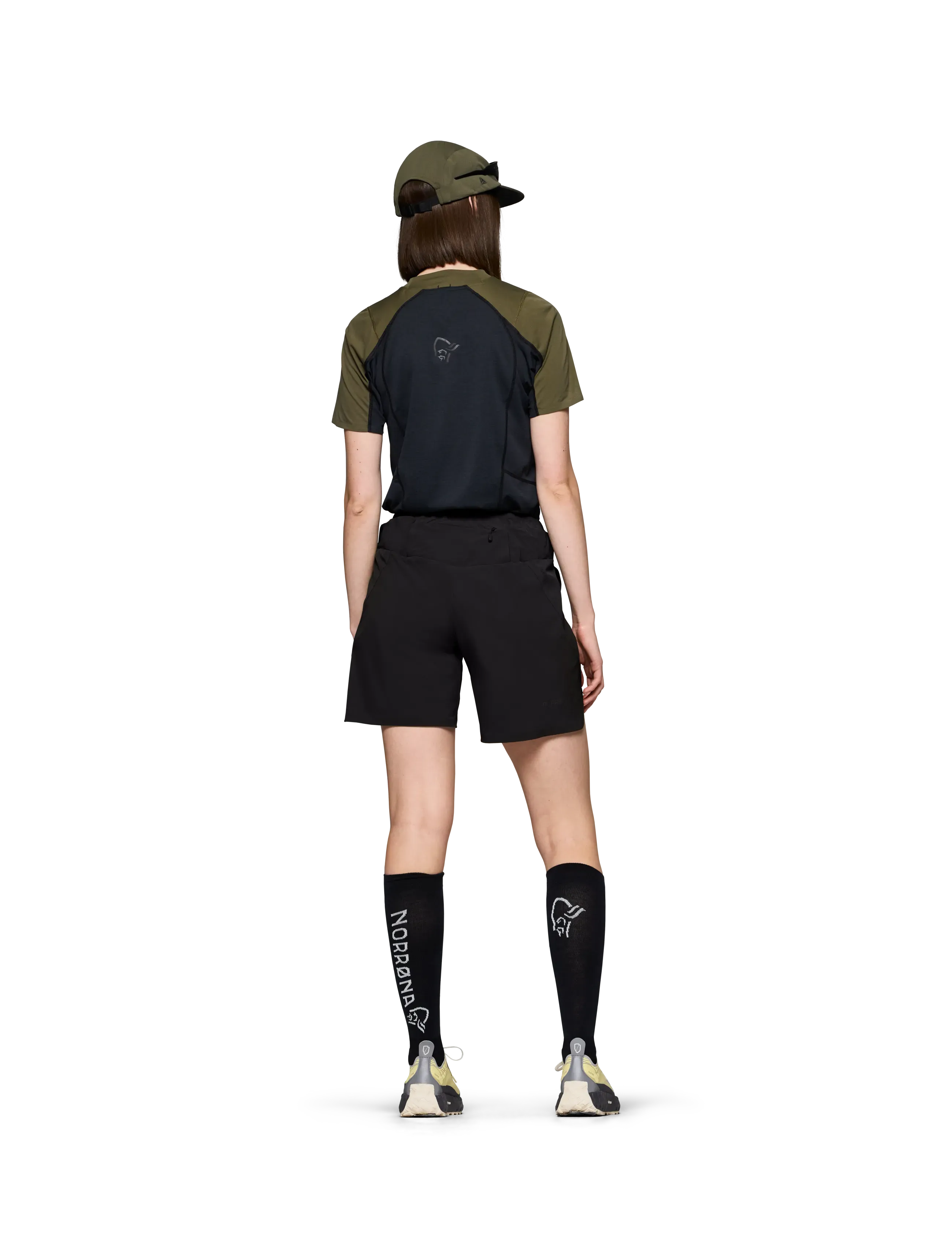 Norrøna - senja flex1 8" Shorts W's - lühikesed vabaõhupüksid - caviar black - 5