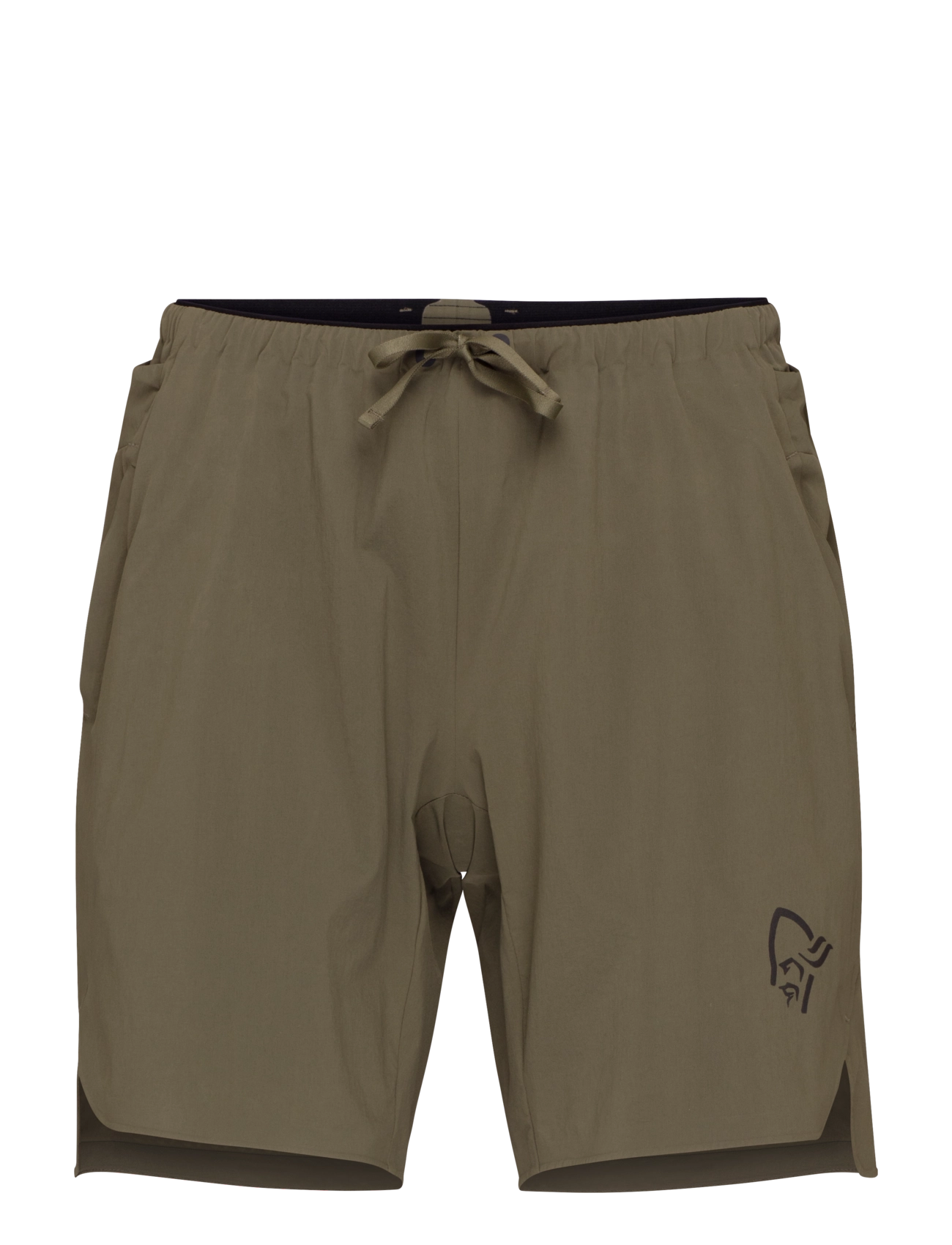 Norrøna senja flex1 8" Shorts W's - Shorts - OLIVE NIGHT / khaki/green
