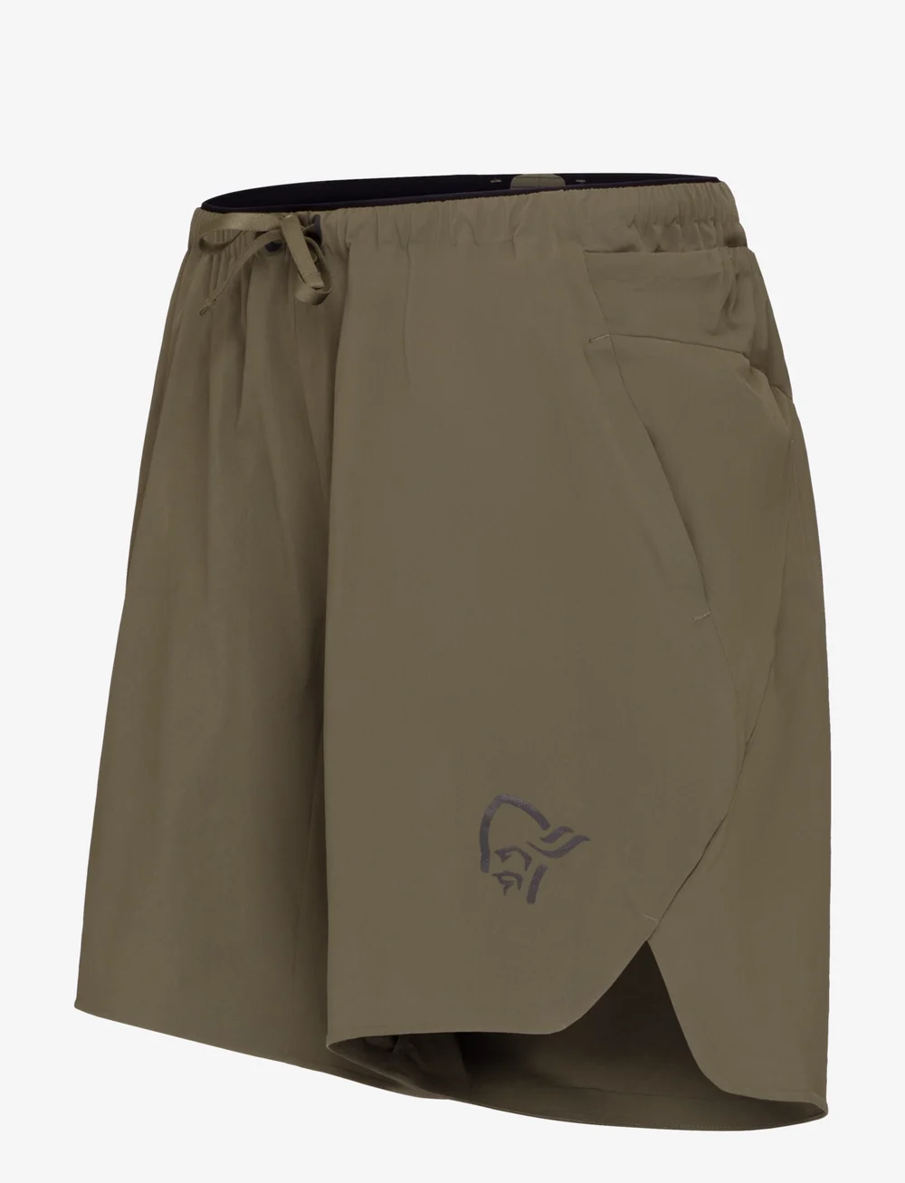 Norrøna - senja flex1 8" Shorts W's - outdoorshorts - olive night - 1