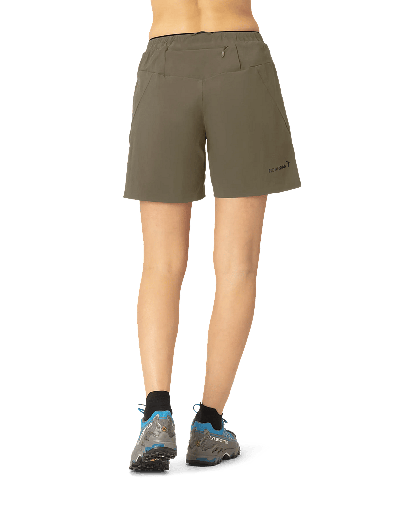 Norrøna - senja flex1 8" Shorts W's - outdoorshorts - olive night - 4