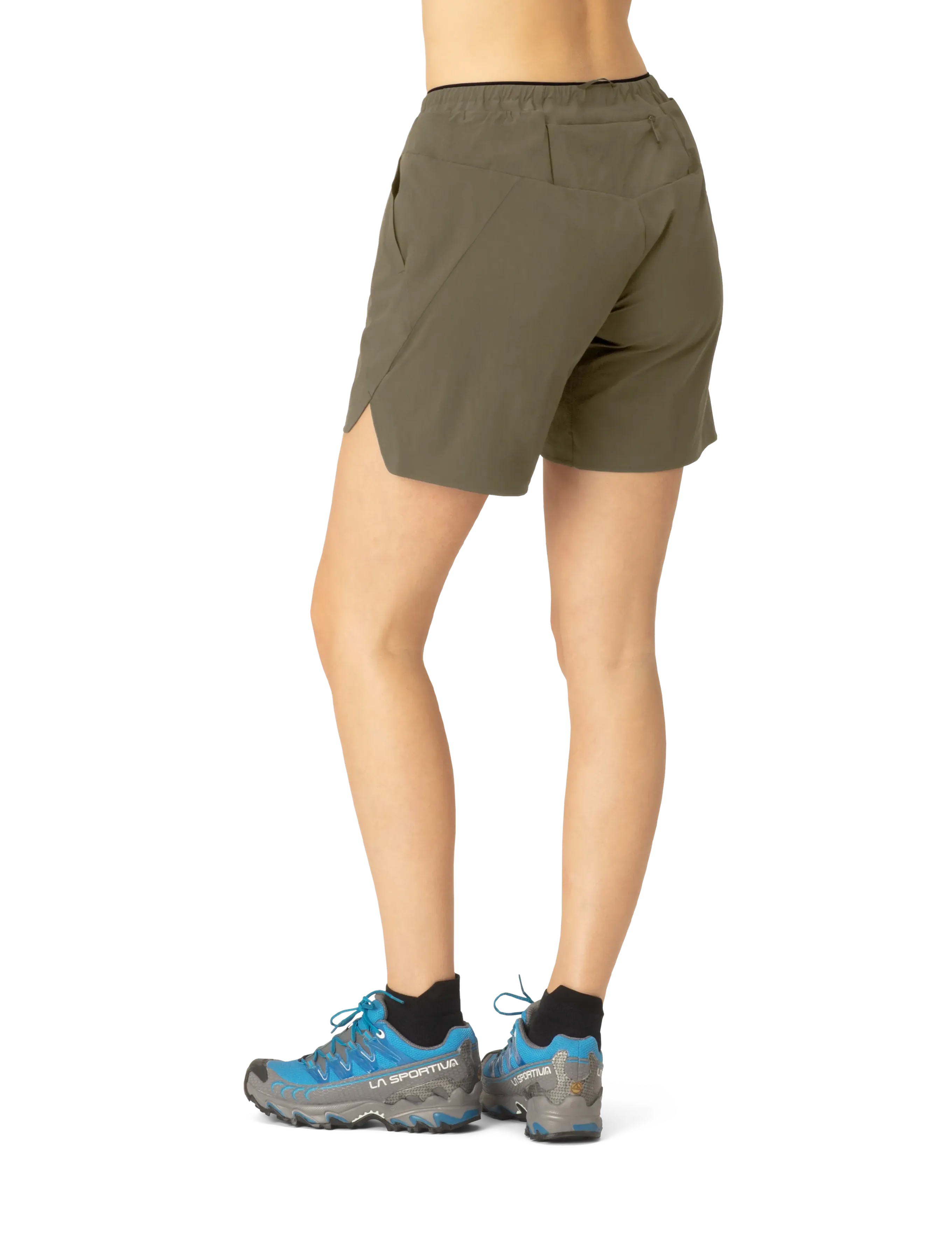 Norrøna - senja flex1 8" Shorts W's - lauko šortai - olive night - 5