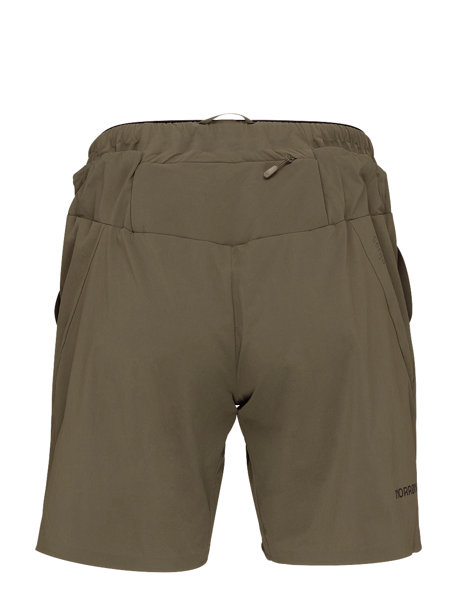 Norrøna - senja flex1 8" Shorts W's - lauko šortai - olive night - 3