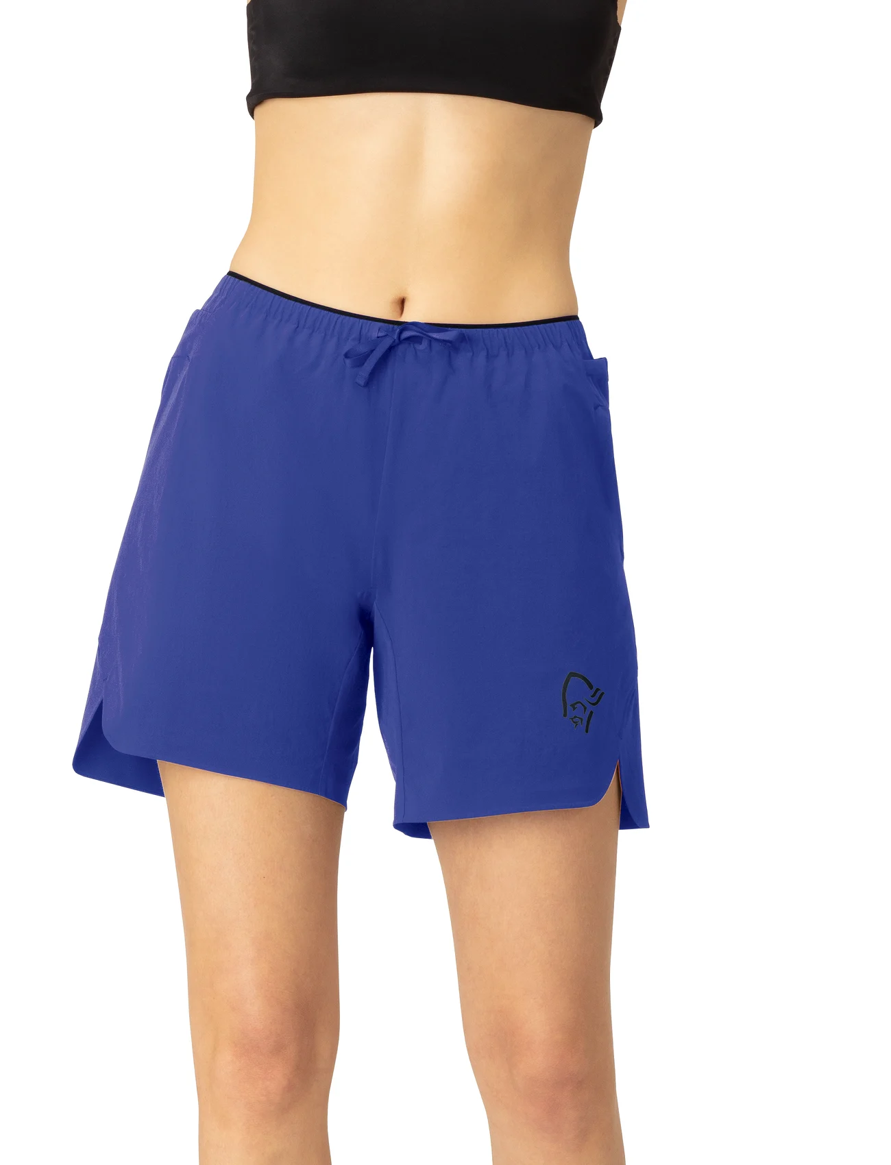 Norrøna - senja flex1 8" Shorts W's - outdoor-shorts - royal blue - 0