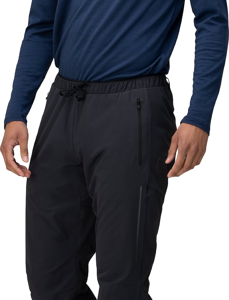 Norrøna - senja flex1 Pants M's - hosen - caviar black - 4