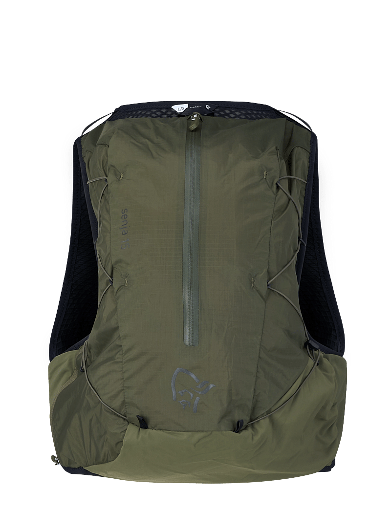 Norrøna - senja econyl70 15L Pack - matkavarustus - olive night - 0
