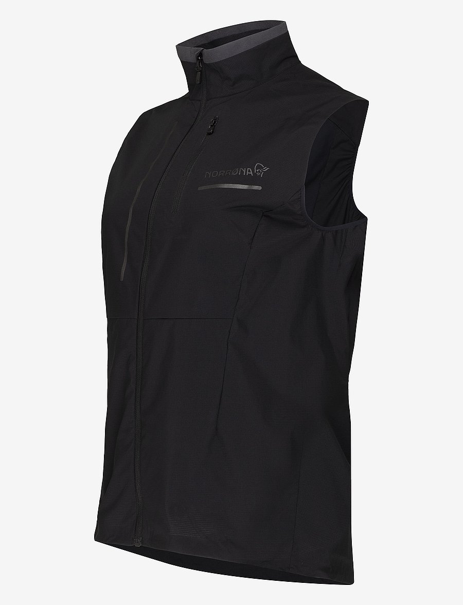 Norrøna - senja aero90 Vest W's - vesten - caviar black - 2