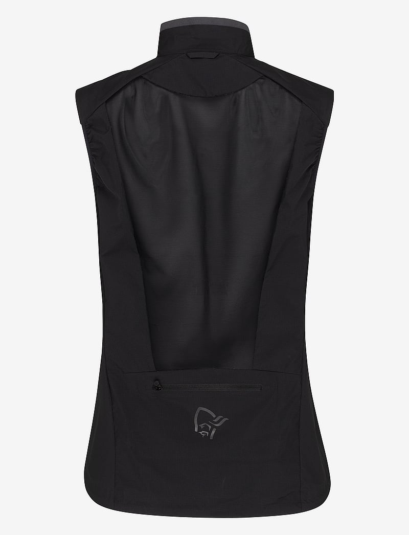 Norrøna - senja aero90 Vest W's - ytterkläder - caviar black - 3