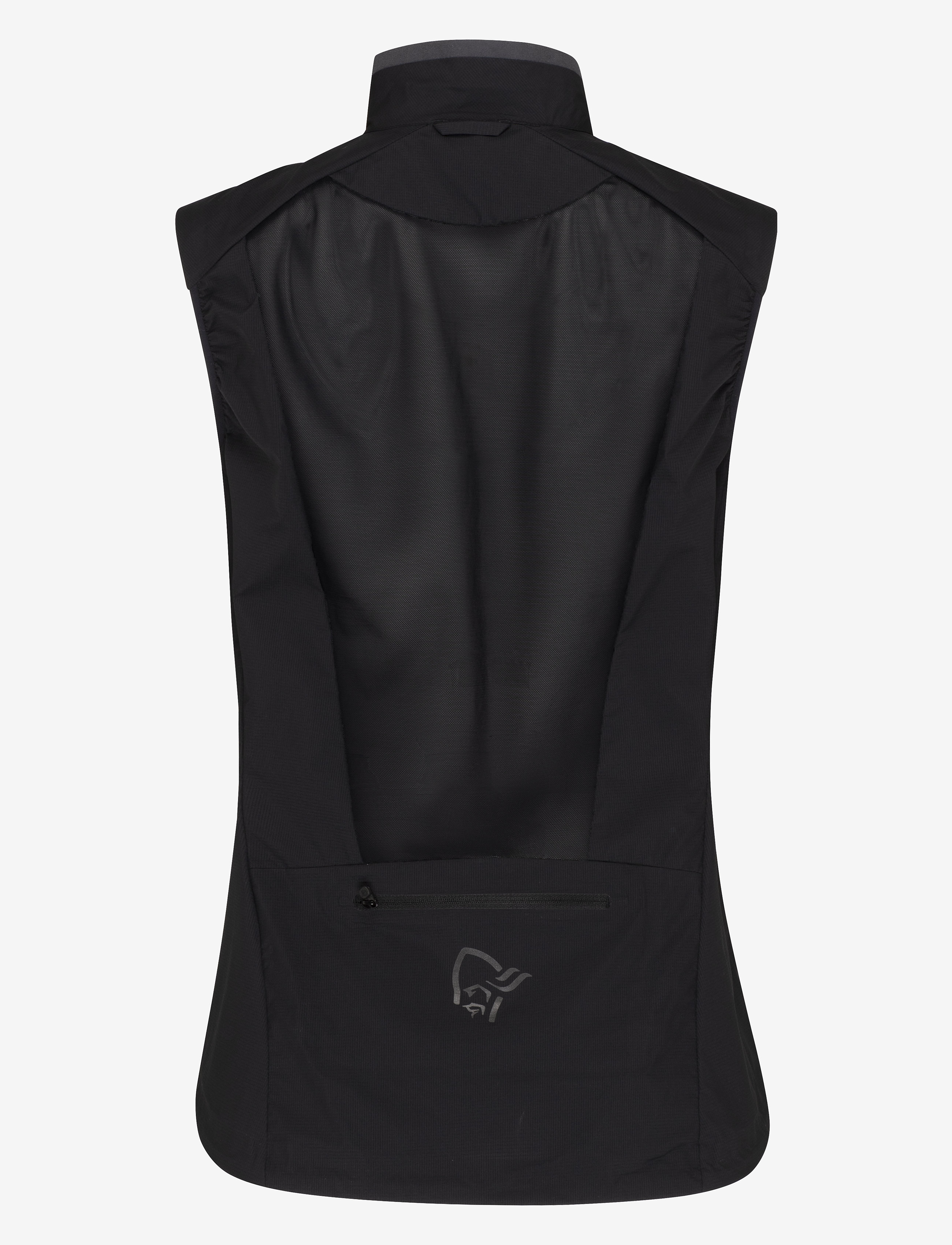 Norrøna - senja aero90 Vest W's - outerwear - caviar black - 3