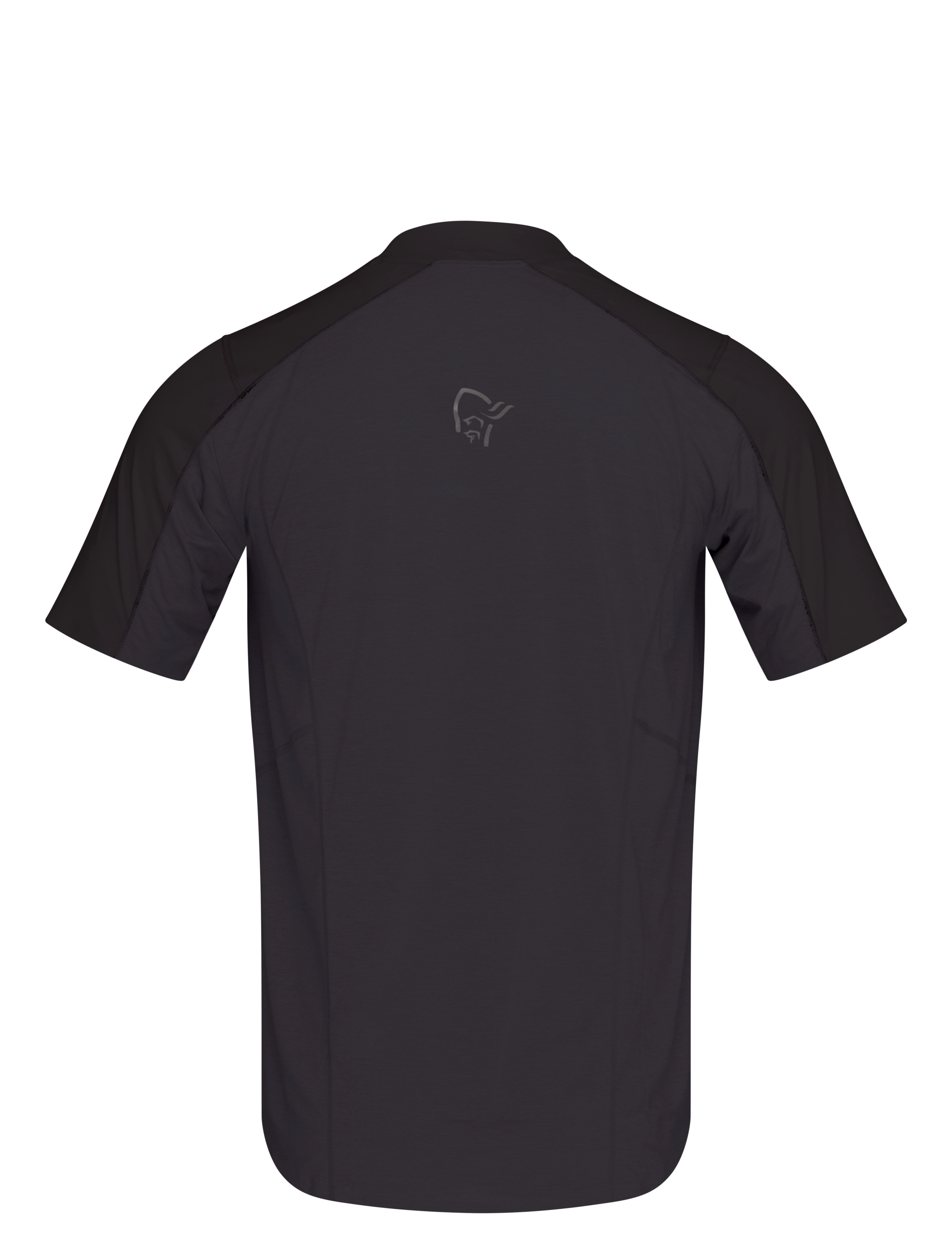 Norrøna - senja equaliser lightweight T-shirt M's - t-shirts - caviar black - 1