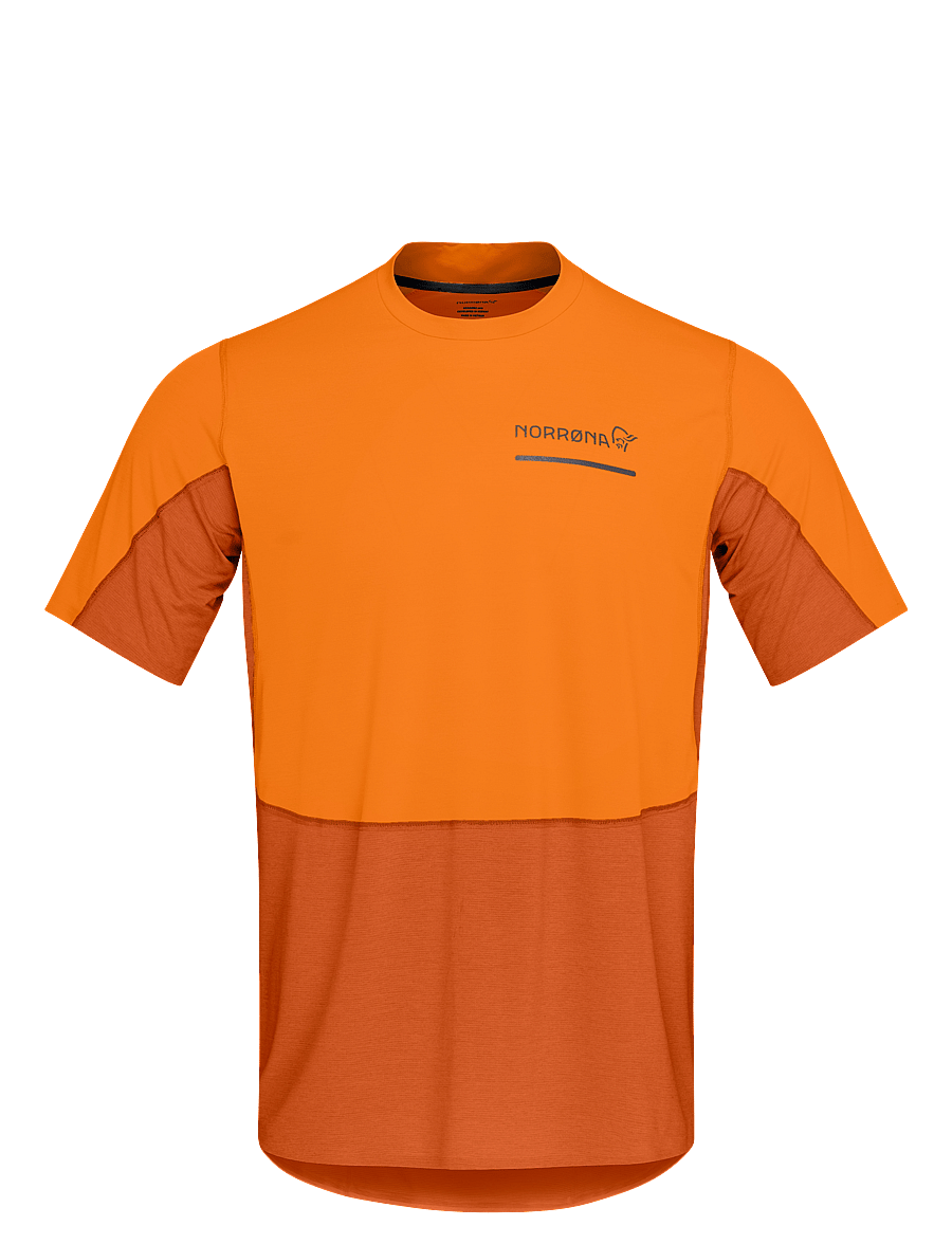 Norrøna - senja equaliser lightweight T-shirt M's - t-shirts - exuberance - 0