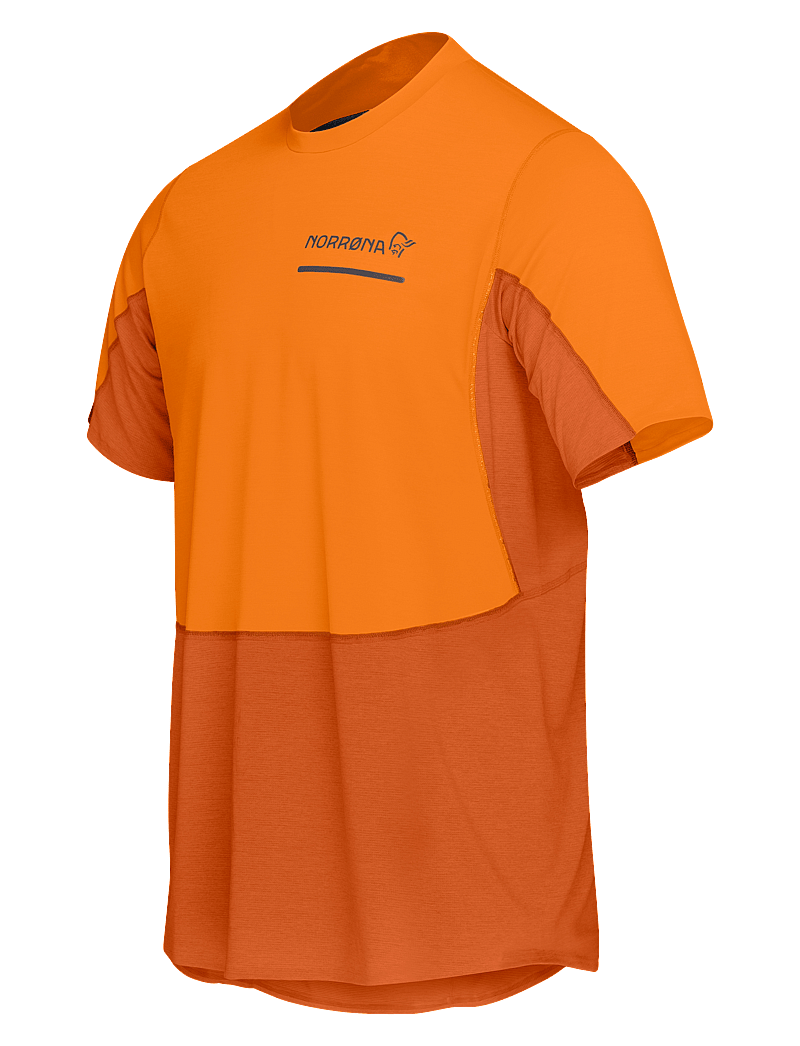 Norrøna - senja equaliser lightweight T-shirt M's - t-särgid - exuberance - 1