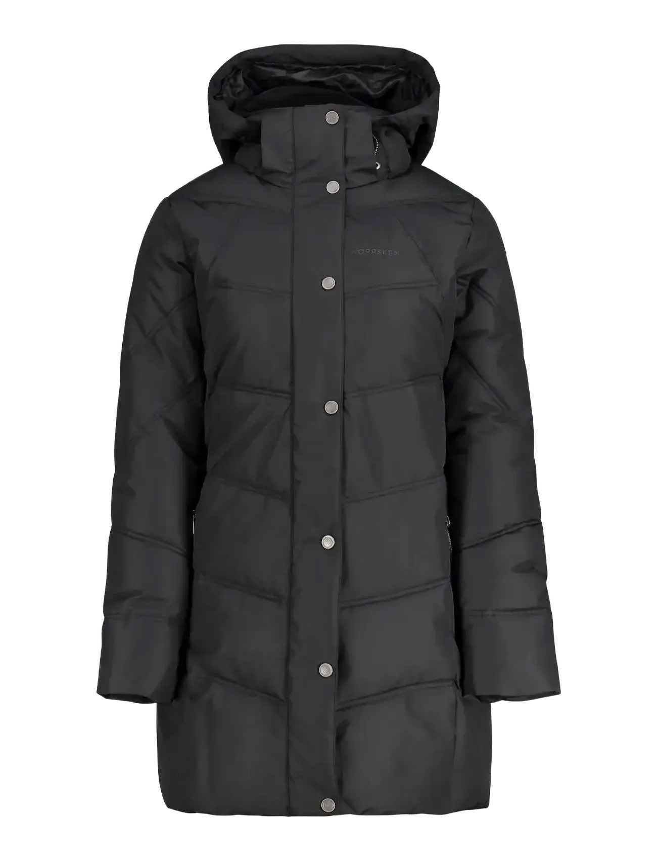 Norrsken LOMMA JKT W - Tøj - BLACK / black