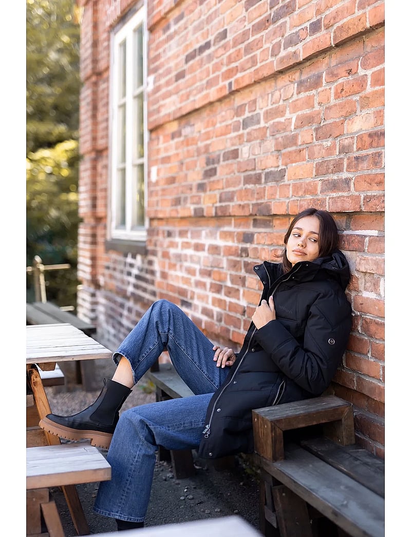 Norrsken - LOMMA JKT W - frakker - black - 4