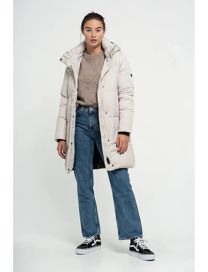 Norrsken - MORA JKT W - daunenmantel - oyster - 0