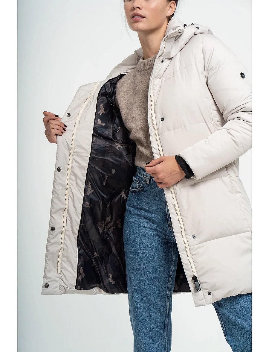 Norrsken - MORA JKT W - vestes d'hiver - oyster - 5
