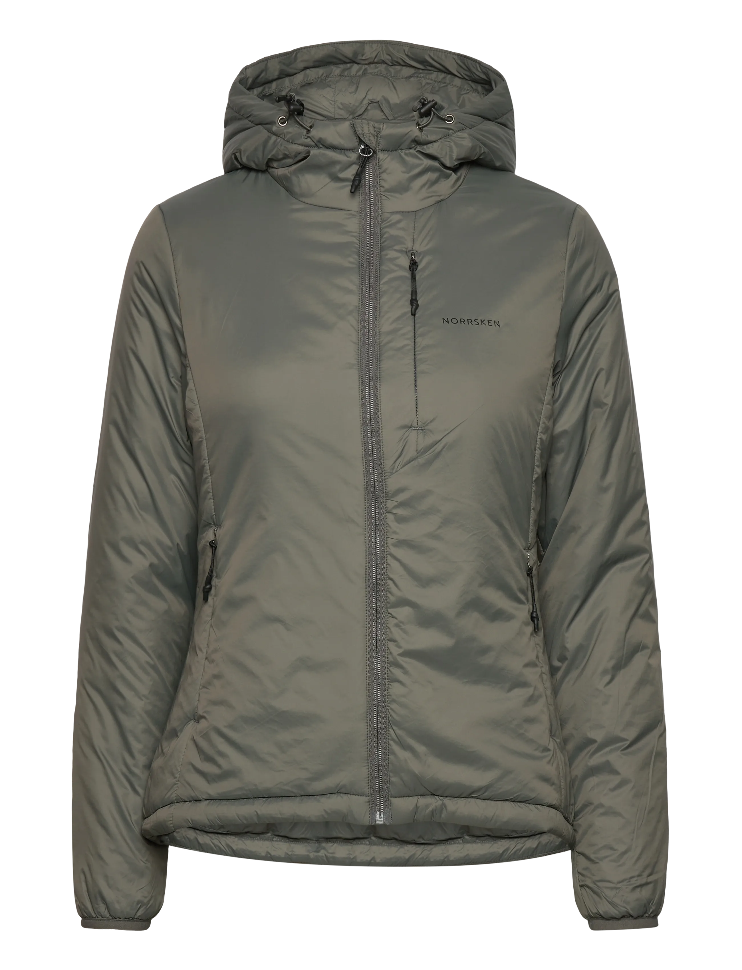 Norrsken SKANÖR JKT W - Joped - GUNMETAL / khaki/green