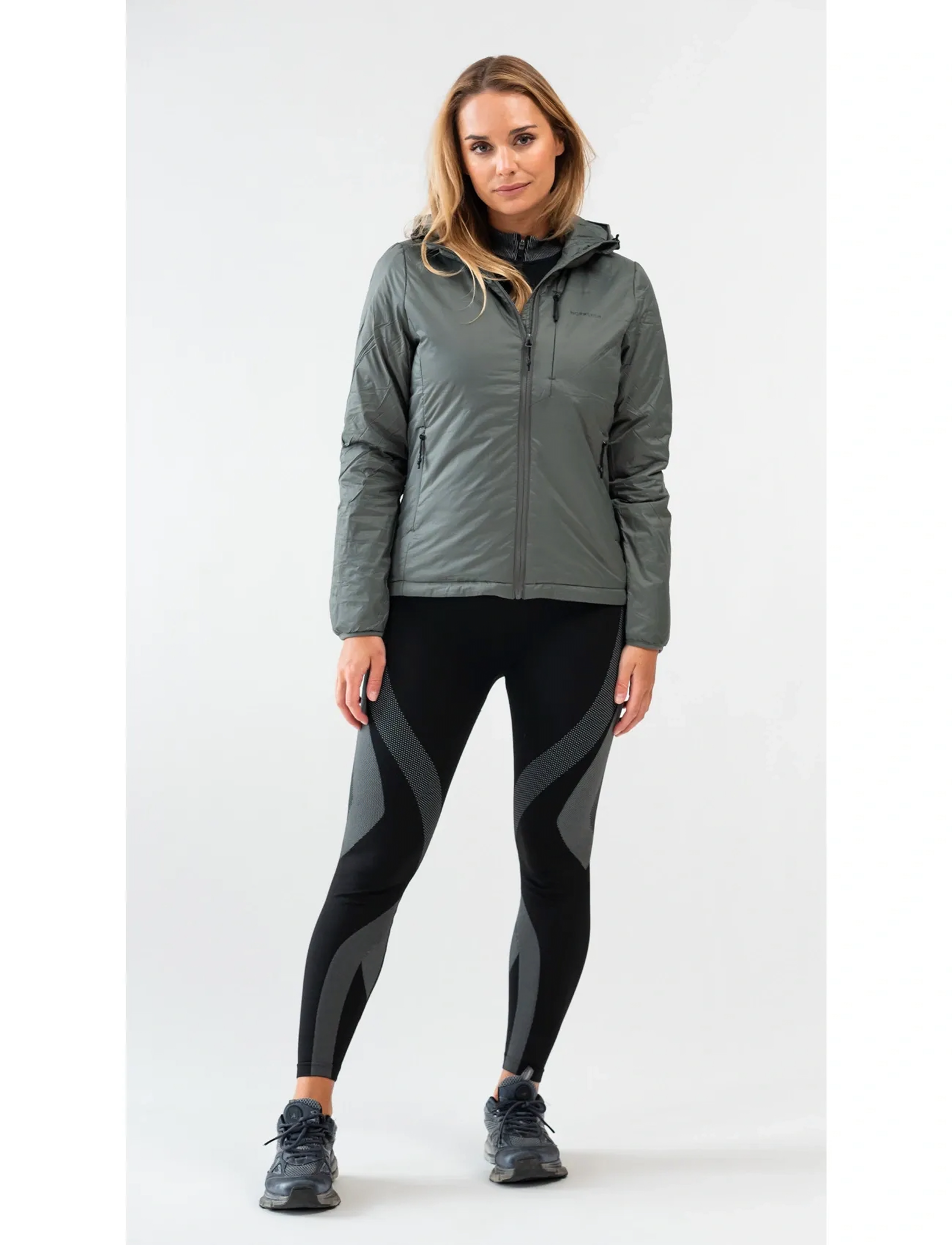 Norrsken Skanör Jkt W, 38, Jackets, Khakigrün - Utility Frauen