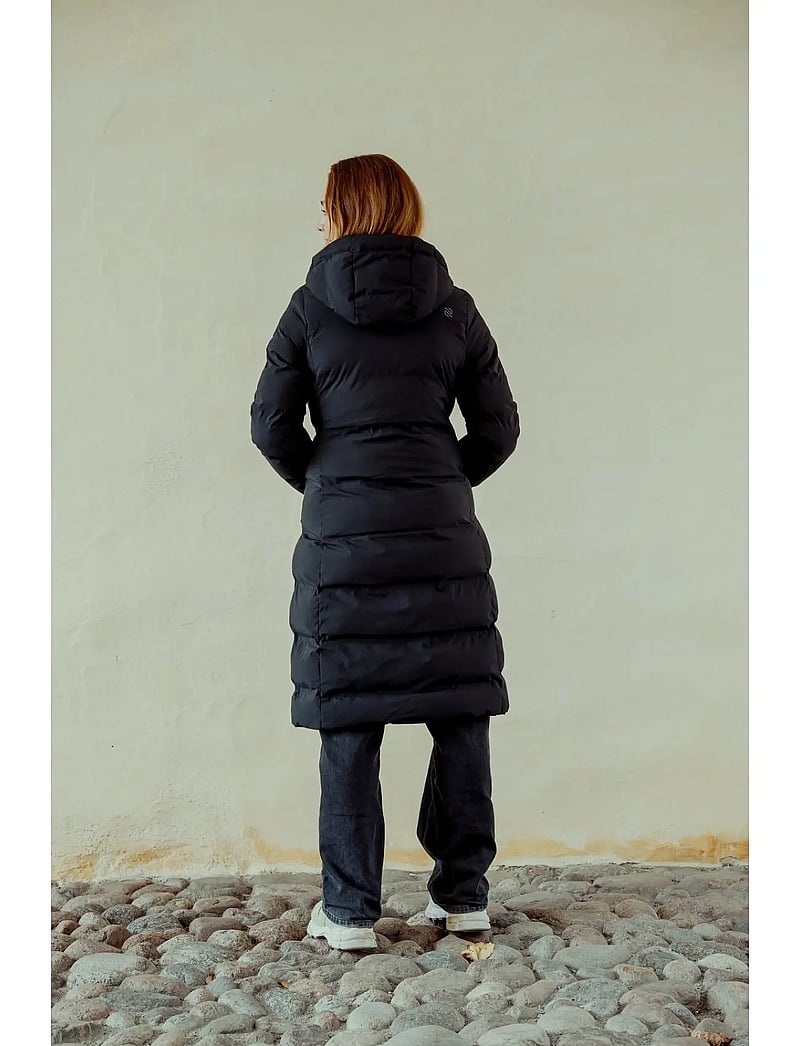 Norrsken - MALMÖ JKT W - dunfrakker - black - 4