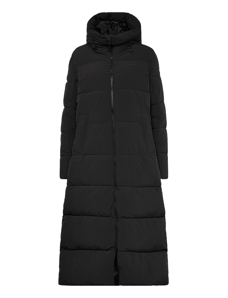 Norrsken - VÄXJÖ JKT W - dunfrakker - black solid - 1