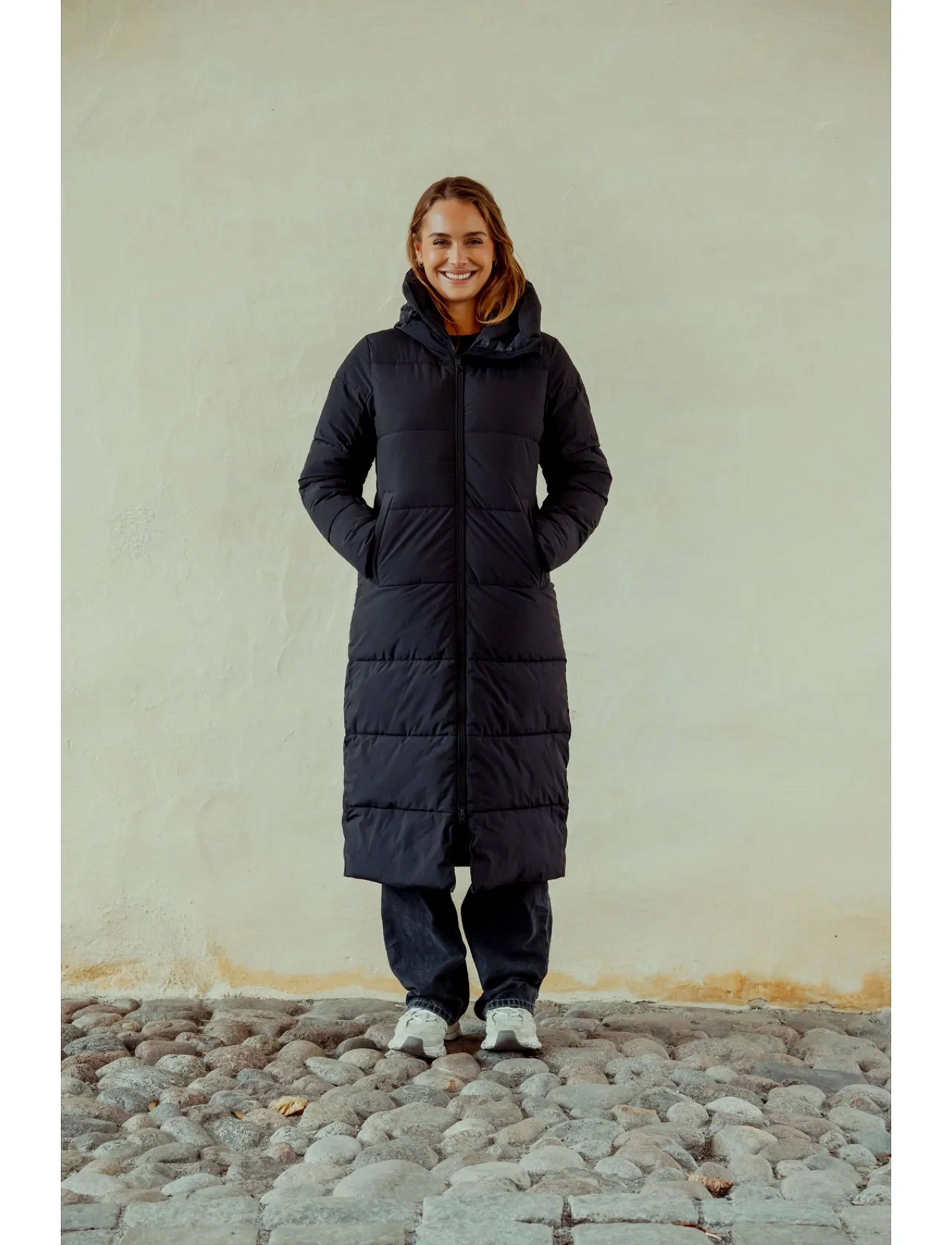 Norrsken Växjö Jkt W, 44, Coats, Schwarz - Padded Frauen